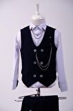 Doctor Junior Erkek Çocuk Yelek Pantolon Fit Takım Elbise 