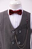 Doctor Junior Erkek Çocuk Yelek Pantolon Fit Takım Elbise 