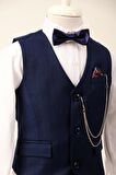 Doctor Junior Erkek Çocuk Slim Fit Takım Elbise Yelekli