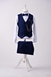 Doctor Junior Erkek Çocuk Slim Fit Takım Elbise Yelekli