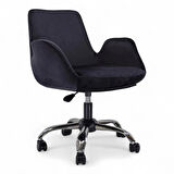 Ev Ofis Çalışma Sandalyesi | Sessiz Tekerlekli, Yüksekliği Ayarlanabilir Koltuk