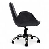 Ev Ofis Çalışma Sandalyesi | Sessiz Tekerlekli, Yüksekliği Ayarlanabilir Koltuk