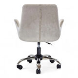 Ev Ofis Çalışma Sandalyesi | Sessiz Tekerlekli, Yüksekliği Ayarlanabilir Koltuk