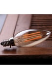 10'lu 4 Watt Rustik Led Ampul Ct-4280 AMBER RENK
