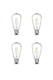 Ct 4353 - E27- 8w- 950lm- St64 Rustik Led Ampul- 3000k Gün Işığı