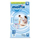Molfix 5 Numara 11-18 Kg Junior Ultra Fırsat Paketi 78 Adet Bebek Bezi