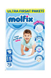 Molfix 5 Numara 11-18Kg Junior UltraFırsat Paketi 78 adet