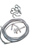 MONTAJ MAĞZEMESİ FİLE MONTAJ SETİ 2,50 X 1 METRE İÇİN İSKOTA HALAT KANCA DUBEL