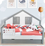 TUGU HOME&BABY ÖRGÜLÜ MONTESSORİ PAMUKLU 8 PARÇA 90x190 cm MONTESSORİ YATAK,TEK KİŞİLİK MONTESSORİ UYKU SETİ