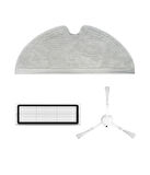 Xiaomi 2C Vacuum Mop Uyumlu Yedek Fırça Hepa Filtre Mop Seti-3 Parça