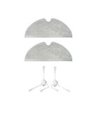 Xiaomi 2C Vacuum Mop Uyumlu Yedek Mop ve Yan Fırça-4 Parça