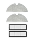 Xiaomi 2C Vacuum Mop Uyumlu Yedek Mop ve Hepa Filtre-4 Parça