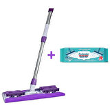 Dmr Mandallı Sihirli Mop Takımı + Freshmaker 50'li Mop Uyumlu Yer Temizlik Havlusu - Set
