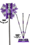 Dmr Mandallı Sihirli Mop Takımı + Freshmaker 50'li Mop Uyumlu Yer Temizlik Havlusu - Set