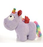 İthal 1. Kalite Peluş Tek Boynuzlu, Kanatlı Unicorn Pony, AT 50cm