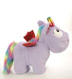 İthal 1. Kalite Peluş Tek Boynuzlu, Kanatlı Unicorn Pony, AT 50cm