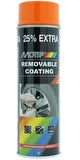 Motip Soyulabilir Sıvı Kauçuk PlastiDip Plastik Sprey Boya TURUNCU 500 ml - 04306