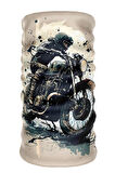 Bebo Store Extreme Spor Motor ve Bisiklet Kullananlara Özel Desenli Buff Boyunluk Bandana Balaklava (moto-8)