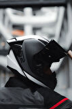 LS2 RAPID 2 DEEPER MAT BEYAZ-SİYAH KASK