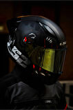 LS2 RAPID 2 RACE CLAWN MAT SİYAH-GRİ-KIRMIZI KASK