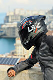 RAPID 2 RACE CIRCLE MAT SİYAH-KIRMIZI KASK