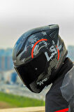 RAPID 2 RACE CIRCLE MAT SİYAH-KIRMIZI KASK