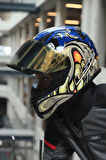 RAPID 2 RACE SPOX MAVİ-GRİ KASK