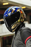 RAPID 2 RACE SPOX MAVİ-GRİ KASK