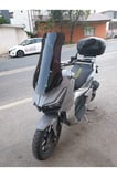 MOTOCAM Motolüx Wow 150  Ön Cam 2023-2026 Model 75cm Siyah Renkli 4mm UZUN