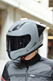 LS2 RAPID 2 RACE NARDO GRİ KASK