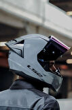 LS2 RAPID 2 RACE NARDO GRİ KASK