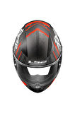 RAPID 2 RAVEN MAT SİYAH-BEYAZ-KIRMIZI KASK