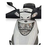 Reflektörlü Motosiklet/Scooter Gidon El Koruma Kılıfı - Soğuk ve Su Geçirmez
