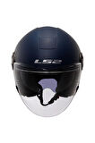 Classy Yarım Kask Mat Navy Mavi