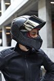 Rapıd Takaroa Mat Siyah Kask