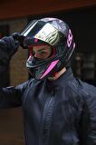 RAPID PALIMNESIS MAT SİYAH-PEMBE KASK
