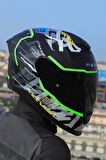 Y.100R URBANGRAM MAT SİYAH KASK