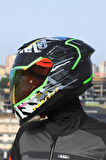 Y.100R URBANGRAM MAT SİYAH KASK