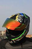 Y.100R URBANGRAM MAT SİYAH KASK