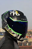 Y.100R URBANGRAM MAT SİYAH KASK