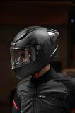 Rapıd Race Takaroa Mat Siyah Kask