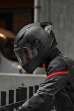 Rapıd Race Takaroa Mat Siyah Kask