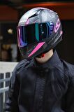 RAPID PALIMNESIS MAT SİYAH-PEMBE KASK