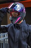 RAPID PALIMNESIS MAT SİYAH-PEMBE KASK