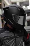 RAPID RACE MAT SİYAH KASK
