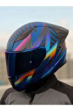 Rapıd 2 Race Optık Mat Mavi-mor Kask