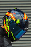 STREAM EVO REFLEX MAVİ TURUNCU KASK