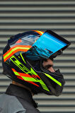 STREAM EVO REFLEX MAVİ TURUNCU KASK