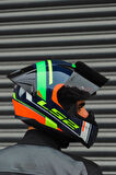 RAPID RACE CHOS MAVİ NEON TURUNCU KASK
