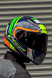 RAPID CHOS MAVİ NEON TURUNCU KASK